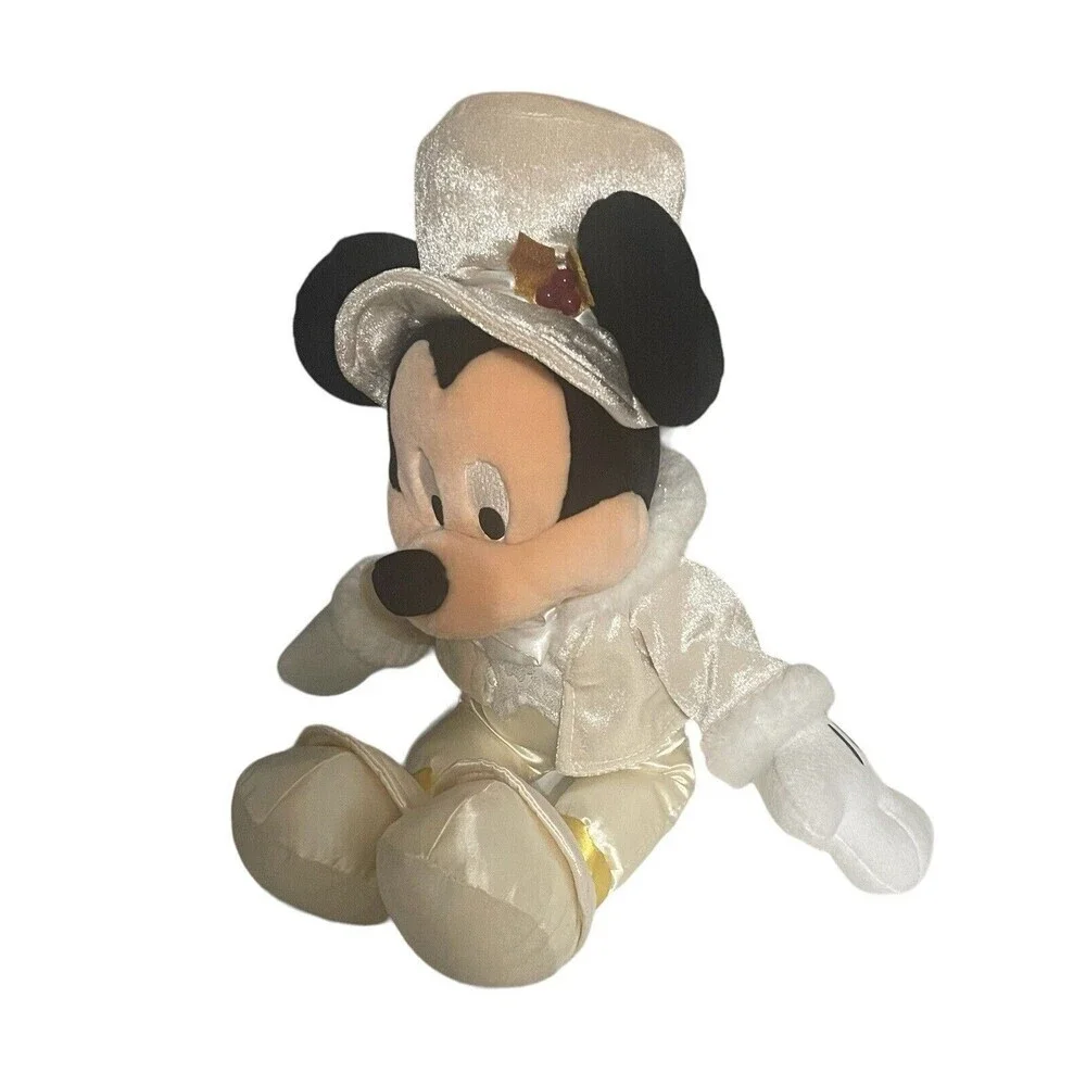 Walt Disney World Mickey Mouse Master of Ceremonies Holiday Celebration Plush 18